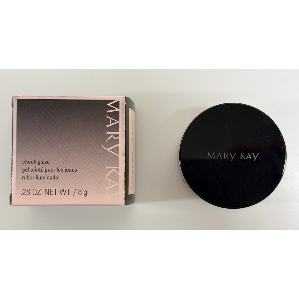 Mary Kay Cheek Glaze Women .28 oz Pomegranate Gel Blush New in Box‎